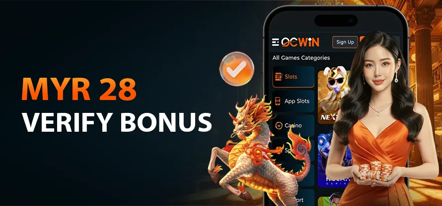 MYR28 Verify Bonus promotion banner